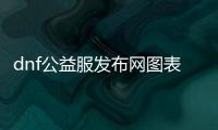 dnf公益服发布网图表（详解dnf公益服发布网的图表数据）